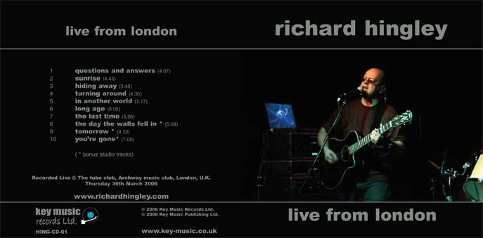 Live from London - Richard Hingley (download)